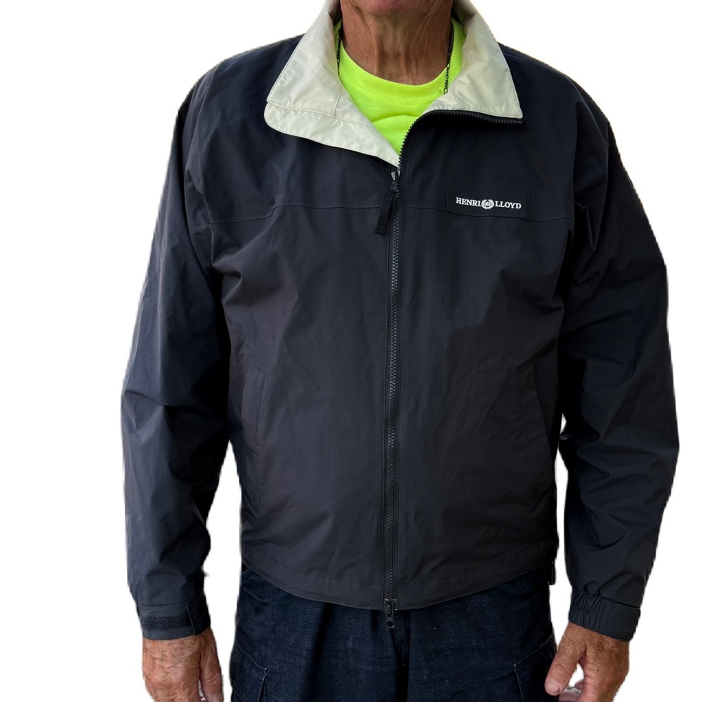 Henri Lloyd Jacket Breeze Black lightweight sailing EUC - Picture 4 of 16
